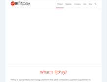 Tablet Screenshot of fit-pay.com